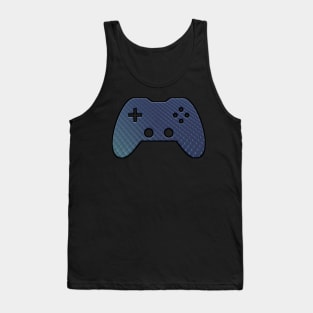 Geometric Scales Pattern - Gaming Gamer Abstract - Gamepad Controller - Video Game Lover - Graphic Background Tank Top